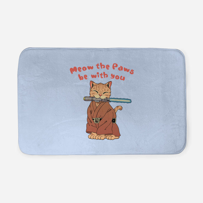 Meow The Paws Be With You-None-Memory Foam-Bath Mat-vp021