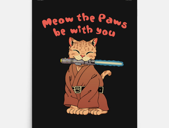 Meow The Paws Be With You