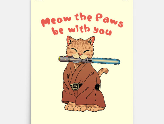 Meow The Paws Be With You