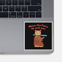 Meow The Paws Be With You-None-Glossy-Sticker-vp021