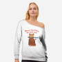 Meow The Paws Be With You-Womens-Off Shoulder-Sweatshirt-vp021