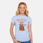 Meow The Paws Be With You-Womens-Fitted-Tee-vp021