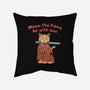 Meow The Paws Be With You-None-Removable Cover-Throw Pillow-vp021