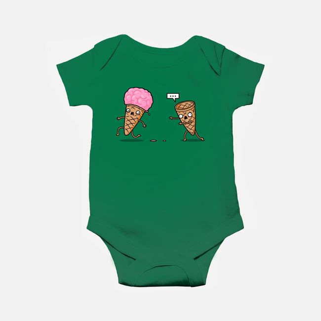 Empty Cone-Baby-Basic-Onesie-Raffiti