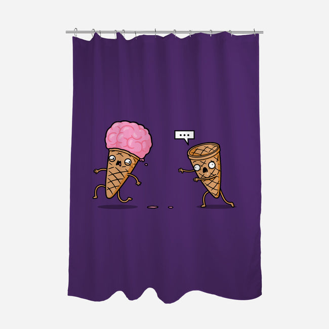 Empty Cone-None-Polyester-Shower Curtain-Raffiti