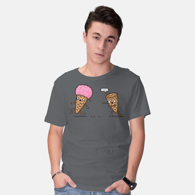 Empty Cone-Mens-Basic-Tee-Raffiti