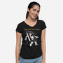 The Scifi Club-Womens-V-Neck-Tee-sachpica