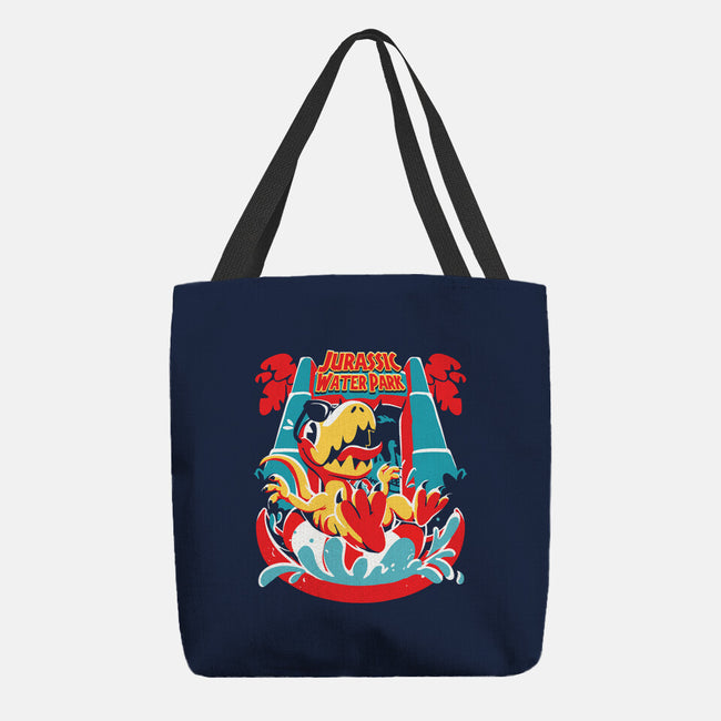 Jurassic Water Park-None-Basic Tote-Bag-estudiofitas