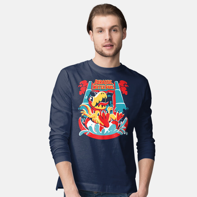 Jurassic Water Park-Mens-Long Sleeved-Tee-estudiofitas