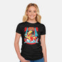 Jurassic Water Park-Womens-Fitted-Tee-estudiofitas