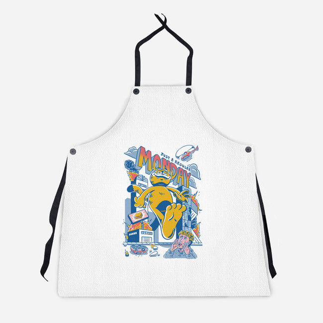 Regular Monday-Unisex-Kitchen-Apron-Henrique Torres