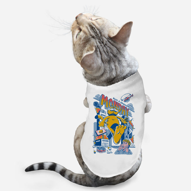 Regular Monday-Cat-Basic-Pet Tank-Henrique Torres