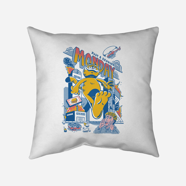 Regular Monday-None-Removable Cover-Throw Pillow-Henrique Torres