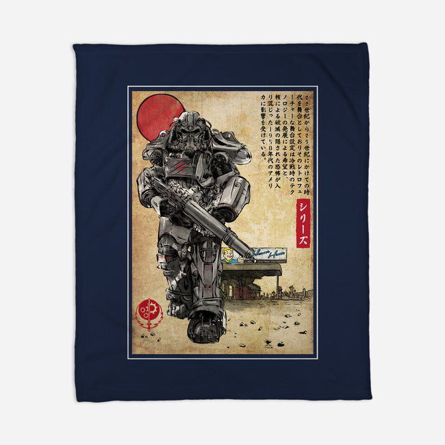 The Way Of Maximus Ukiyo-None-Fleece-Blanket-DrMonekers