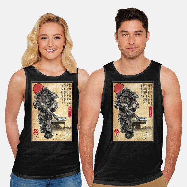 The Way Of Maximus Ukiyo-Unisex-Basic-Tank-DrMonekers