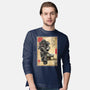 The Way Of Maximus Ukiyo-Mens-Long Sleeved-Tee-DrMonekers