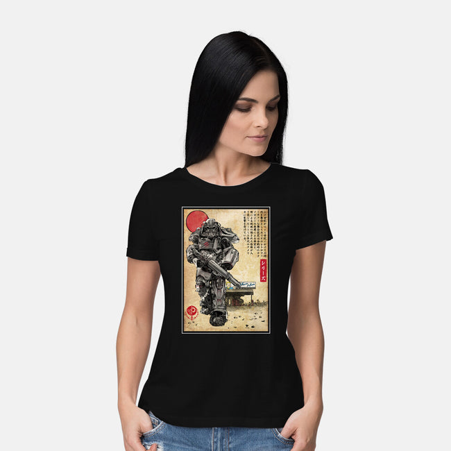 The Way Of Maximus Ukiyo-Womens-Basic-Tee-DrMonekers