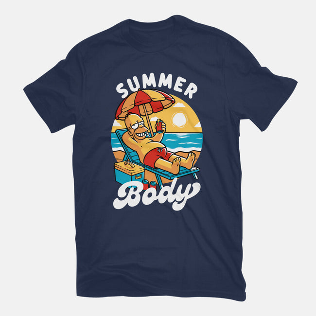 Summer Body-Womens-Fitted-Tee-Studio Mootant