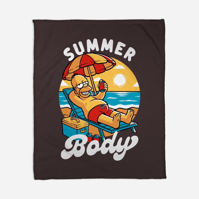 Summer Body-None-Fleece-Blanket-Studio Mootant