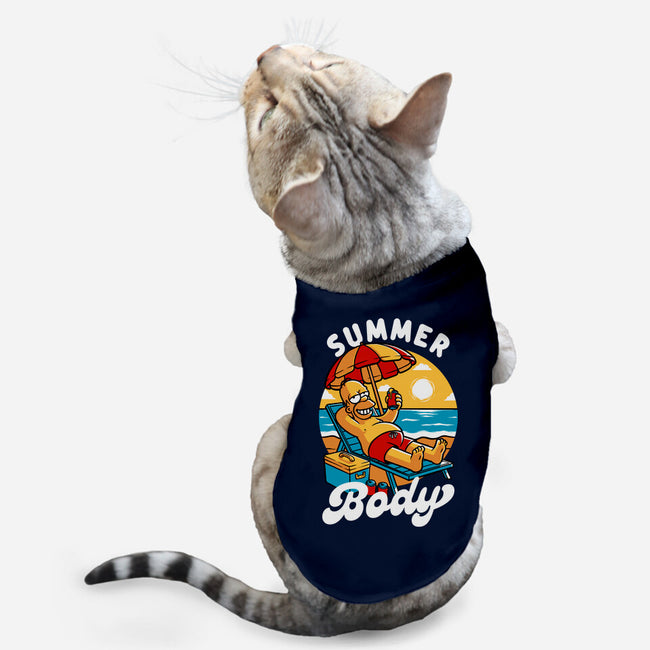 Summer Body-Cat-Basic-Pet Tank-Studio Mootant