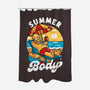 Summer Body-None-Polyester-Shower Curtain-Studio Mootant