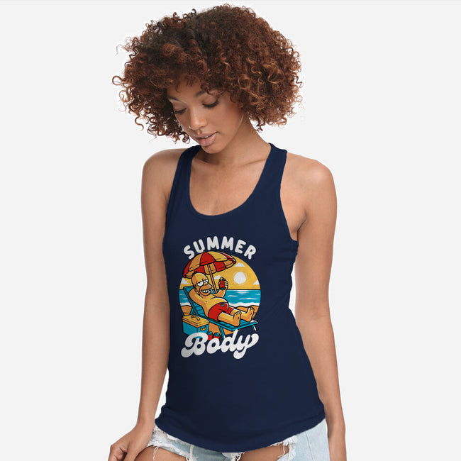 Summer Body-Womens-Racerback-Tank-Studio Mootant