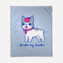 Cute Pardon My Frenchie-None-Fleece-Blanket-xMorfina