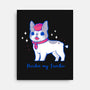 Cute Pardon My Frenchie-None-Stretched-Canvas-xMorfina