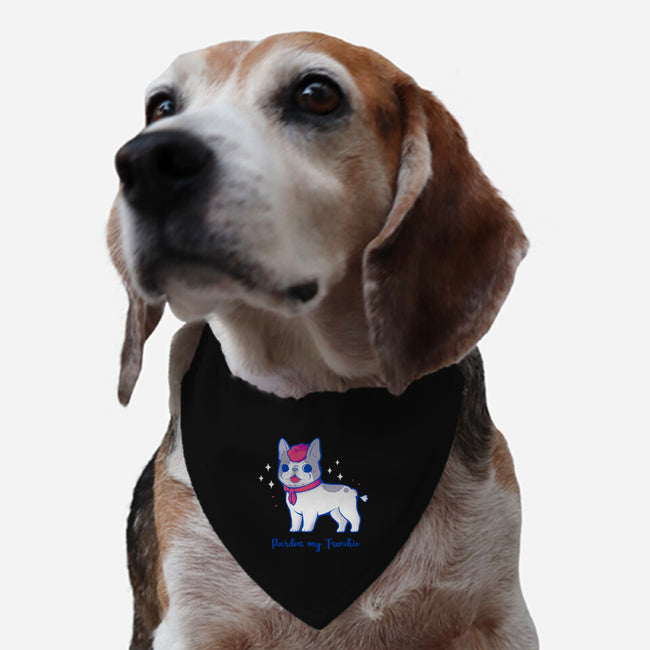 Cute Pardon My Frenchie-Dog-Adjustable-Pet Collar-xMorfina