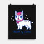 Cute Pardon My Frenchie-None-Matte-Poster-xMorfina