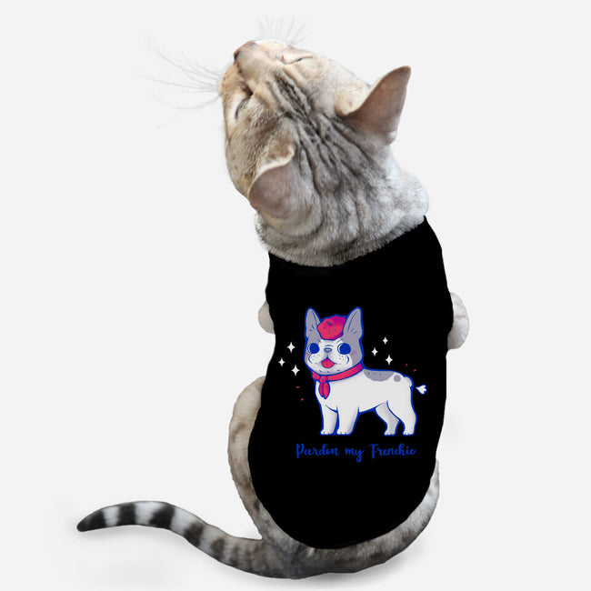 Cute Pardon My Frenchie-Cat-Basic-Pet Tank-xMorfina