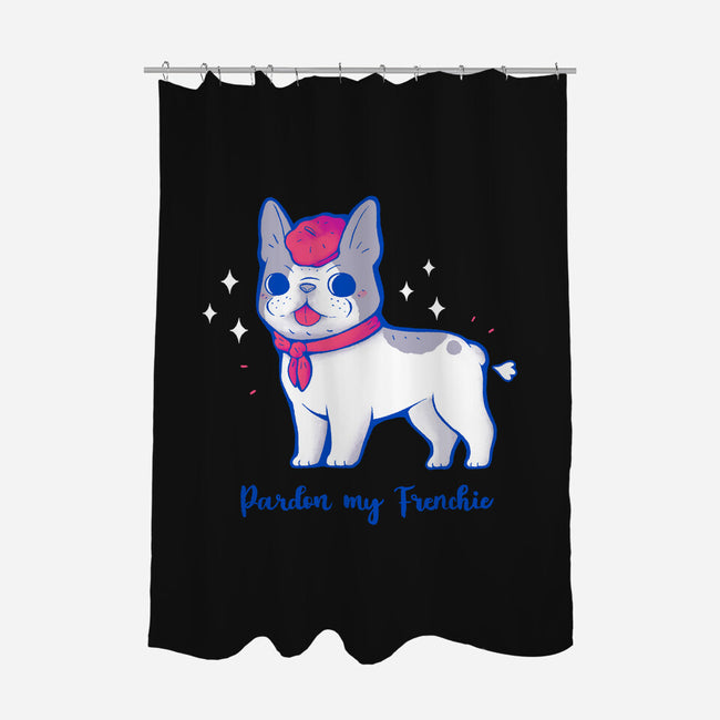 Cute Pardon My Frenchie-None-Polyester-Shower Curtain-xMorfina