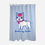 Cute Pardon My Frenchie-None-Polyester-Shower Curtain-xMorfina