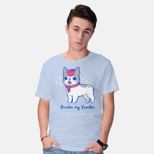 Cute Pardon My Frenchie-Mens-Basic-Tee-xMorfina