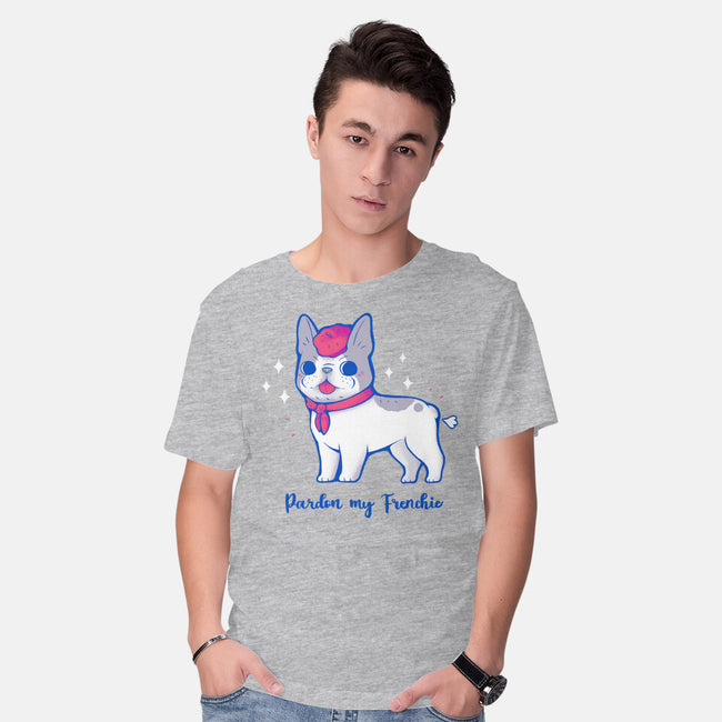 Cute Pardon My Frenchie-Mens-Basic-Tee-xMorfina