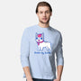 Cute Pardon My Frenchie-Mens-Long Sleeved-Tee-xMorfina