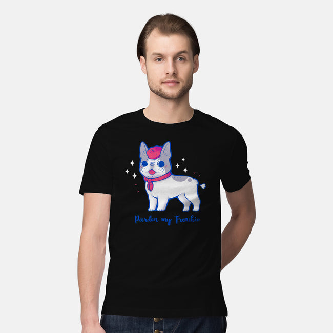 Cute Pardon My Frenchie-Mens-Premium-Tee-xMorfina