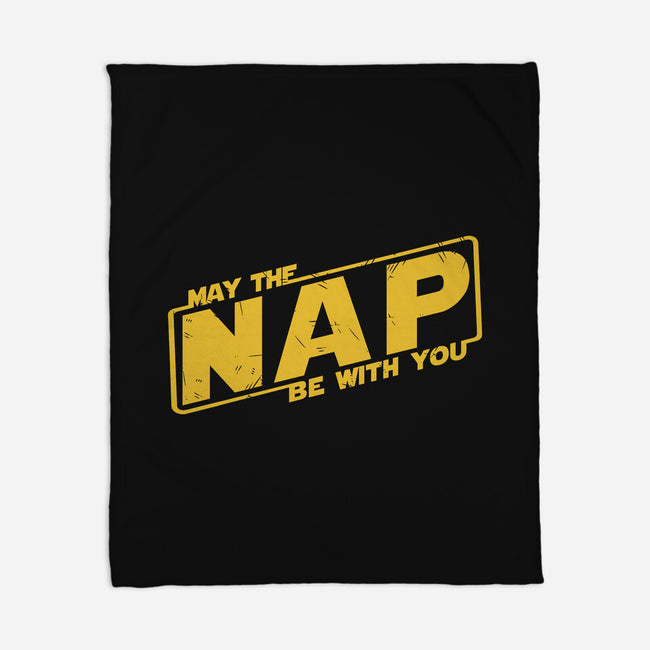 May The Nap Be With You-None-Fleece-Blanket-Melonseta