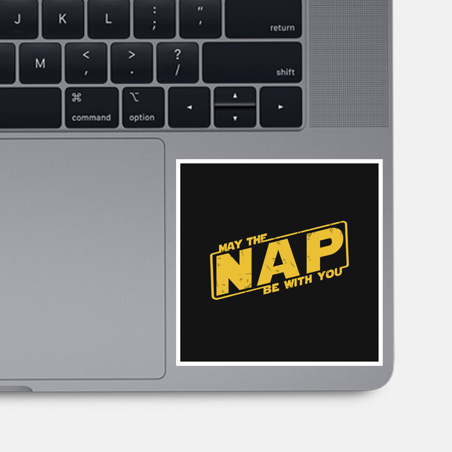 May The Nap Be With You-None-Glossy-Sticker-Melonseta