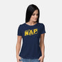 May The Nap Be With You-Womens-Basic-Tee-Melonseta