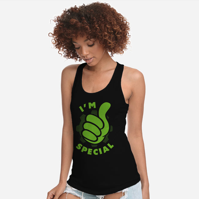 Special Dweller-Womens-Racerback-Tank-Olipop