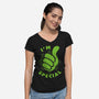 Special Dweller-Womens-V-Neck-Tee-Olipop