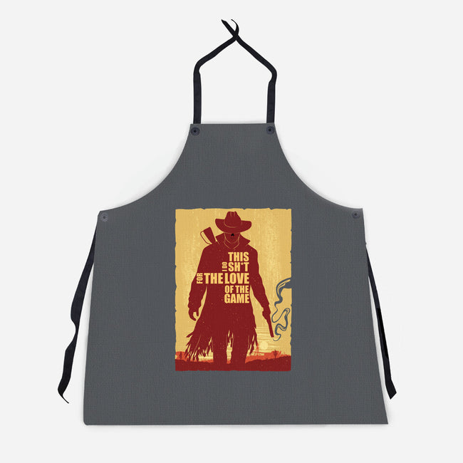 Love Of The Game-Unisex-Kitchen-Apron-rmatix