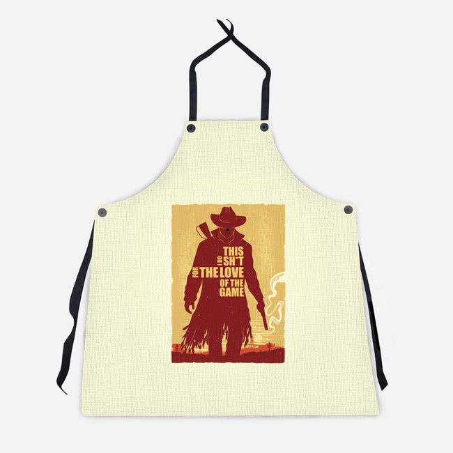 Love Of The Game-Unisex-Kitchen-Apron-rmatix