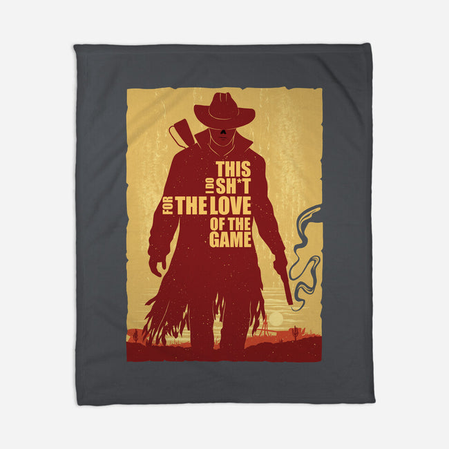 Love Of The Game-None-Fleece-Blanket-rmatix