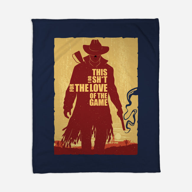 Love Of The Game-None-Fleece-Blanket-rmatix