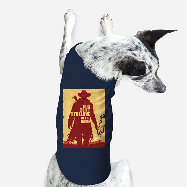 Love Of The Game-Dog-Basic-Pet Tank-rmatix