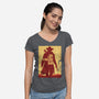 Love Of The Game-Womens-V-Neck-Tee-rmatix