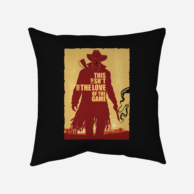 Love Of The Game-None-Removable Cover-Throw Pillow-rmatix