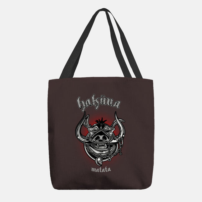 Hakuna-None-Basic Tote-Bag-Roni Nucleart